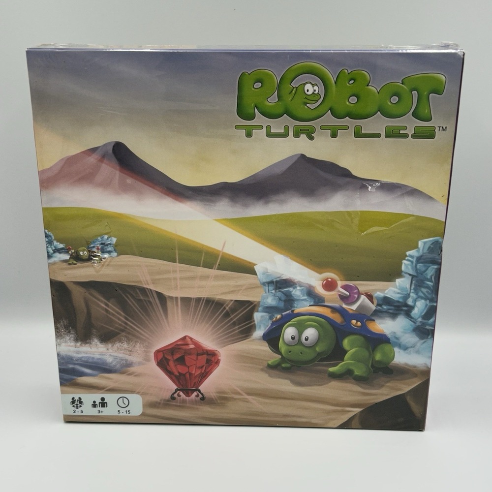 ThinkFun Robot Turtles 'Game For Little Programers' Basic Coding Concepts NEW